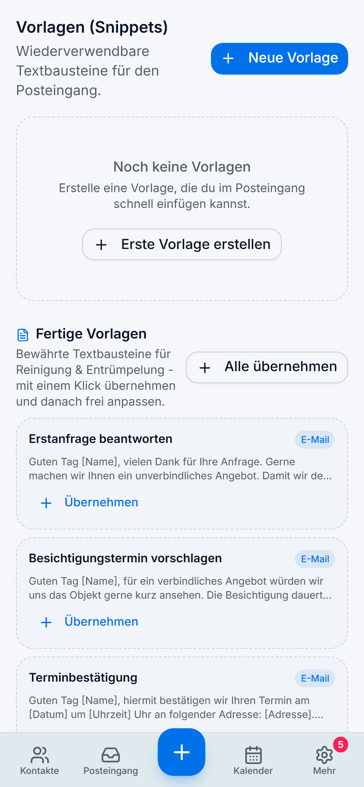 Vorlagen
